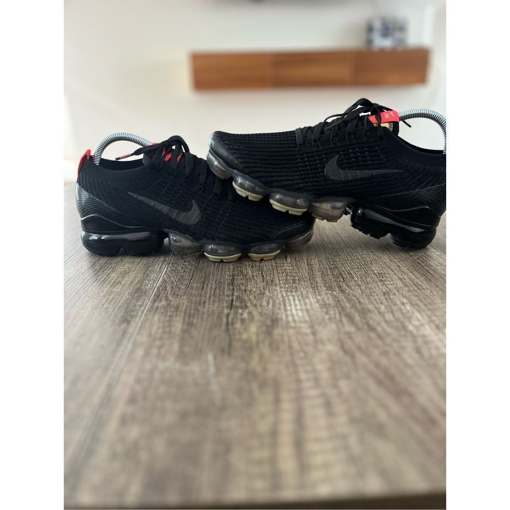 Nike Air Vapormax Flyknit 3 Snakeskin Black Crimson Men Size 8.5 AJ6900-023